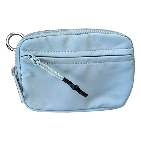EARKITY Small Wallet, Coin Purse, Keychain Wristlet Wallet, Dual Pouch Wristlet Portable, Small Change Purse Keychain Card Holder