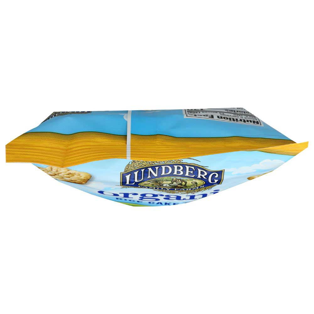 Lundberg Organic Mini White Cheddar Rice Cake, 5 Ounce -- 6 per case.