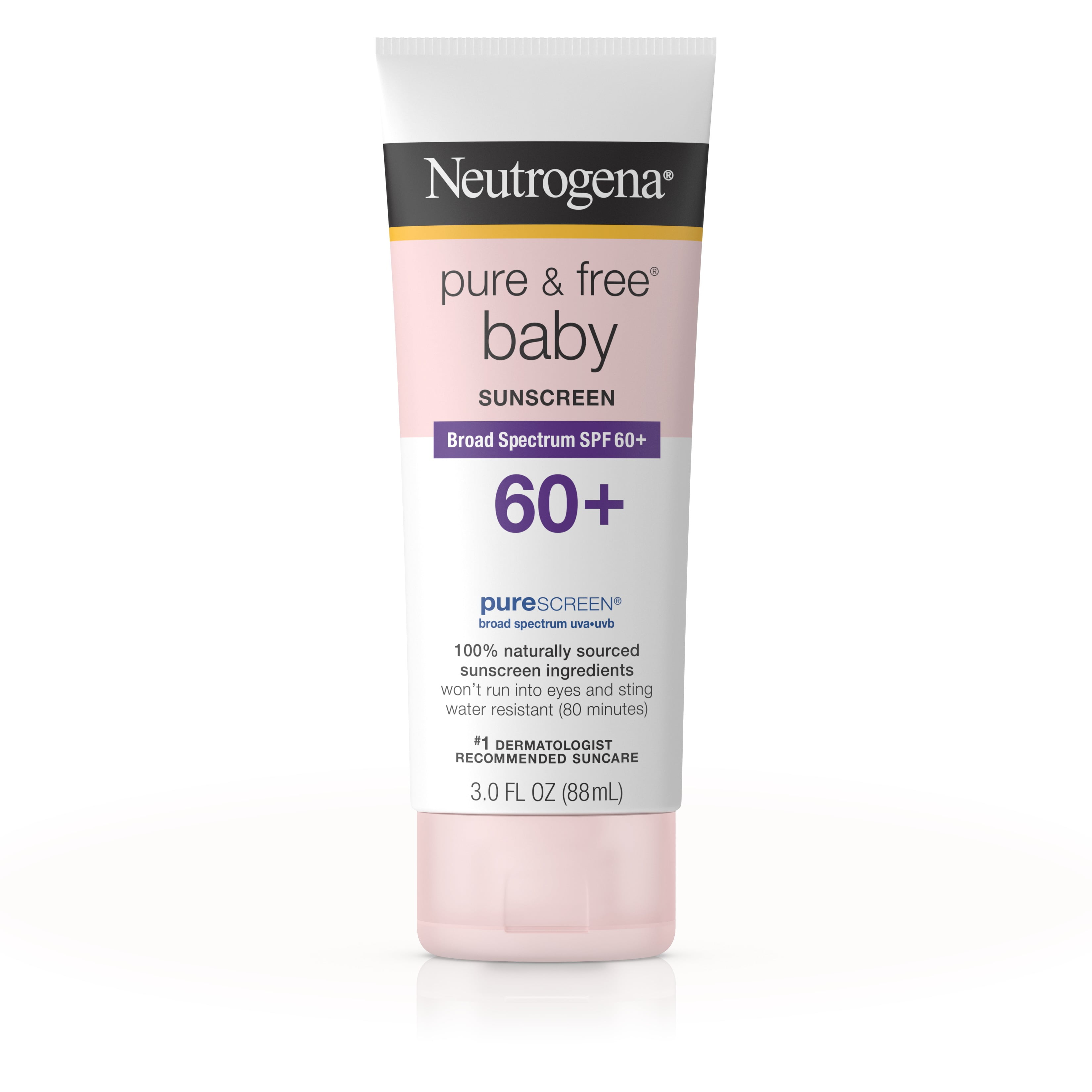 pure & free baby sunscreen lotion broad spectrum spf 50