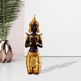 thumbnail image 1 of Escultura de estatuilla de Buda antigua Macarena Estilo A Resina 8 cm x 12,5 cm x 25,5 cm, 1 of 8