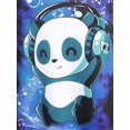thumbnail image 4 of Camiseta Talla Extra Estampado Panda Curvo Rosegal Camisetas tallas grandes, 4 of 5