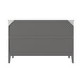 thumbnail image 5 of AFI Sienna Queen Wood Murphy Bed Chest with Built-in Charger, Grey, 5 of 6