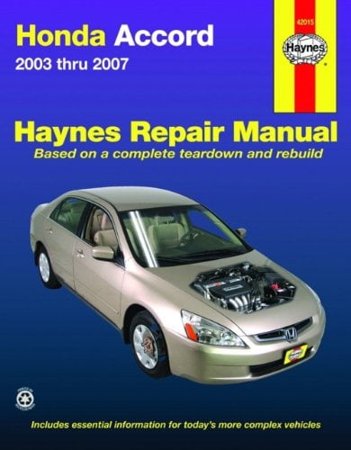 2004 Honda Accord Sedan Quick Reference Guide  Owners Manual Supplement 