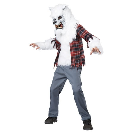 Child Boy White Werewolf Costume by California Costumes 00465, Extra