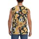 thumbnail image 4 of Fotbe Mushrooms Honeycomb Men's Camiseta sin Mangas Estampada para Hombres, Playera Casual para Gimnasio, Entrenamiento, Playa-Small, 4 of 7