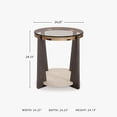 thumbnail image 7 of Signature Design by Ashley Frazwa End Table, Grayish Brown, 7 of 7