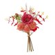thumbnail image 4 of Ramo de flores artificiales, arreglos florales, plantas artificiales rústicas, centros de mesa para el hogar, fiesta de verano, decoración de boda Rojo, 4 of 8
