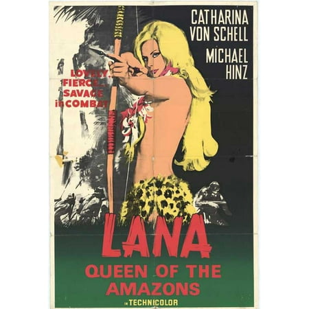 Lana Queen of the Amazons POSTER (27x40) (1967)