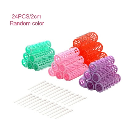 24pcs Brush Hair Rollers PP With Pins Mesh Curlers Gift Universal Styling Tools | Walmart Canada 24pcs Brush Hair Rollers PP With Pins Mesh Curlers Gift Universal Styling Tools | Walmart Canada