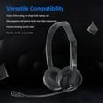 thumbnail image 3 of Wired Headset, Wired Headphone Rotatable Mic HiFi Speaker  For Online Teaching, 3 of 8