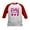 Red/White, variant on CafePress - Party Like Its 1776 Baseball Jersey - Kids Cotton Baseball Jersey, 3/4 Sleeve Shirt