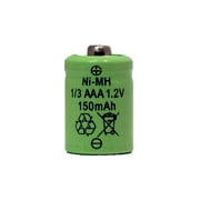 Pile bouton NiMH 1/3 AAA 150 mAh (pour lampes solaires)