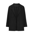 thumbnail image 4 of Meichang Blazer Jackets for Women Basic Solid Color Blazer Dressy Lapel Collar Outwear Casual Long Sleeve Open Front Cardigan, 4 of 6