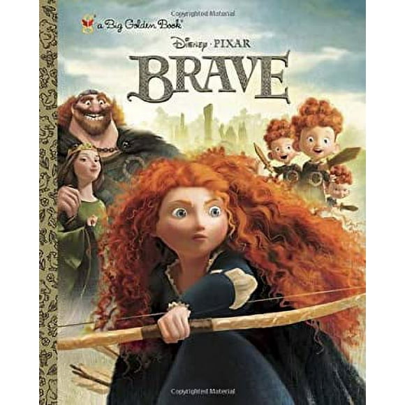Brave Big Golden Book (Disney/Pixar Brave) 9780736429184 Used / Pre-owned