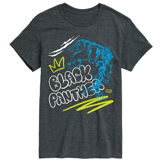 Marvel - Black Panther Graffiti - Men's Short Sleeve Graphic T-Shirt