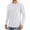 White, variant on Zimjoy Men's Quick Dry Active Shirts Crew Neck UPF 50 Pullover Moisture Wicking Athletic Sports Fishing Shirts, Light Blue L