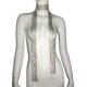 thumbnail image 1 of Bufanda Collar YONGSHENG con lentejuelas color sólido, 1 of 5