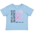 thumbnail image 3 of Inktastic Breast Cancer Awareness Fight, Care, Cure Boys or Girls Baby T-Shirt, 3 of 5