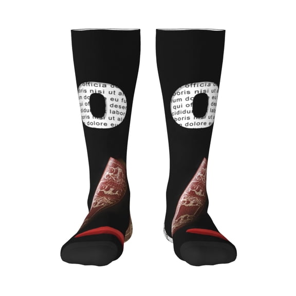 Vsdgher Books1 Knee Socks, High Socks Long Stretchy Sock Women Knee High Stocking, Long Socks for Women