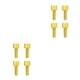 thumbnail image 2 of Fijación de freno de disco Yuarrent 4 piezas tornillos fijos aleación de titanio Dorado M6x18, 2 of 6