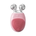 thumbnail image 6 of Electric Facial Cleansing Brush and Roller Massager, 2-in-1 Silicone Face Scrubber for Deep Cleaning and Skin Care, Portable Beauty Tool, USB Rechargeable, 6 of 8