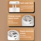 thumbnail image 4 of Humidificador de 3 litros para el hogar, para habitaciones grandes, con llenado superior, para escritorio de oficina, difusor de aceite, pantalla digital electrónica con temporizador adaptable, humidi, 4 of 8