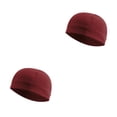 thumbnail image 4 of Sonducket Paquete de 9 gorras de calavera de refrigeración tela de malla ciclismo colores surtidos cómodos accesorios de ciclismo forro de rojo 2piezas, 4 of 6