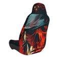 thumbnail image 2 of Balery 60s Western Skull Cowboy Pattern Car Seat Cover - Soft & Breathable Front Premium Covers with Non-Slip Protector Fits Most Automotive, Vans, SUVs, Trucks - 1 Unit, 2 of 5