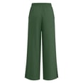 thumbnail image 5 of WAYUTE Girls Pants Soft Stretch Comfy Playwear Trousers with Elastic Waist for Toddler Kids Summer Outfits, 5 of 6