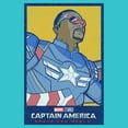 thumbnail image 2 of Girl's Captain America: Brave New World Animated Poster Graphic T-Shirt, 2 of 4