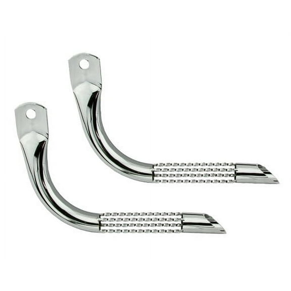 Alta Bicycle Lowrider Quadruple Twisted Muffler Tailpipe, Multiple Colors. (Steel Bicycle Chrome )
