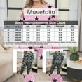 thumbnail image 3 of Musefolio Women Plus Size Casual 2 Piece Outfit Set Long Sleeve Pajama Set Loungewear Pullover Round Neck Autumn And Winter Set 1X-5X, 3 of 7