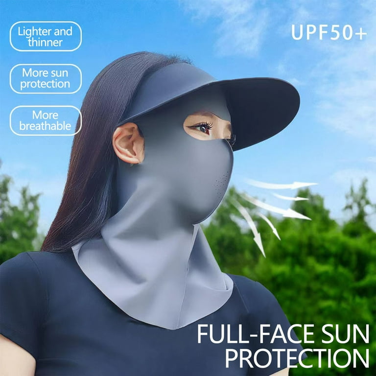 Full Face Shield Sunscreen Face Mask UV-Protective Full Face