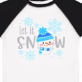 thumbnail image 4 of Inktastic Let It Snow Cute Snowman in Hat and Scarf Boys or Girls Toddler T-Shirt, 4 of 5