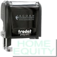 thumbnail image 1 of Self-Inking Home Equity Stamp, Trodat Printy 4911, Press and Print Stamping, Impression Size 5/8" x 1-1/2", Up to 10,000 Impressions - Mint Green Ink, 1 of 10