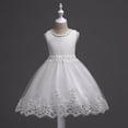 thumbnail image 3 of GYRATEDREAM Baby Toddler Kid Girls Dress Formal Gowns Pageant Birthday Lace Wedding Dress 2-10 Years, 3 of 10