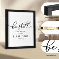 thumbnail image 4 of Set de decoración mural Heiple Quédate quieto y sé que soy un signo de Dios, 4 of 8