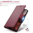thumbnail image 4 of Funda de Cuero CaseMe para Samsung Galaxy A57 5G Tipo Billetera con Bloqueo RFID, para Samsung Galaxy A57 5G Tipo Billetera para Mujer Hombres Tarjetero Cierre Magnético Soporte Tipo Kickstand Funda, 4 of 11