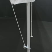 King Canopy Value King 10 x 20 Carport, 6-Leg, 1 1/4-inch Steel Frame, White