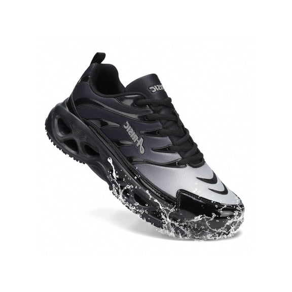 Non-Slip Waterproof Comfortable Breathable Work Shoes for Men Restaurant Chef Walking Sneakers Daily Use
