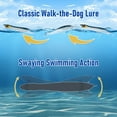 thumbnail image 6 of Dr.Fish Fishing Lure 5.5'' Walk The Dog Lure Freshwater Bass/Pike/Catfish VMC Treble Hooks Saltwater Lures Plug Poppers Surf Fishing Striper Offshore, 6 of 7