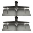thumbnail image 1 of 2Pcs Iron Manure Cleaning Shovel Head for Poultry Room with Wide Mouth Practical Design, 1 of 9