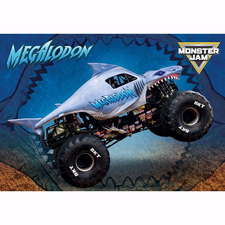 Megalodon Monster Jam 100 PC Lunch Bag - Walmart.com
