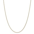 thumbnail image 3 of FJC Finejewelers 14k Yellow Gold Round Cable Chain Necklace, 3 of 9
