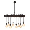 thumbnail image 1 of Xtricity - Pendant Light, 37.4 '' Width, From Harrison Collection, Wood and Metal, 1 of 3