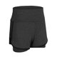 thumbnail image 2 of Pantalones cortos de running para mujer Forro de compresión con capa de cobertura de cintura ancha 2 en 1, 2 of 8