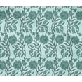 thumbnail image 4 of oneOone Cotton Flex Fabric Leaves & Floral Block Printed Craft Fabric BTY 40 Inch Wide, 4 of 4