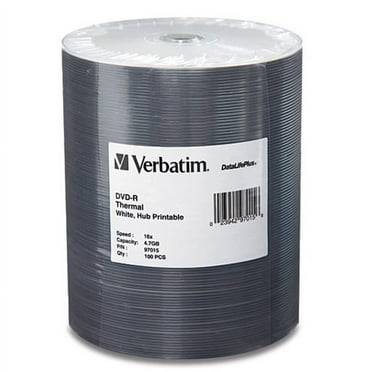 Verbatim  Dvd-R 4.7Gb 16X W Tp Evr Hub 100Pk