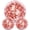 Rose Gold, variant on 3 Pcs Inflatable Beach Ball 16 Inch Glitter Summer Swimming Pool Disco Balls with Confetti Floatable Blow up Toys Decorations for Beach Wedding Outdoor birthday Party Favor(Silver)