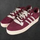 thumbnail image 1 of Adi-das IE7702 Rivalry Low Texas A&M Maroon White Suede Sneakers Low Top Men's 11, 1 of 6